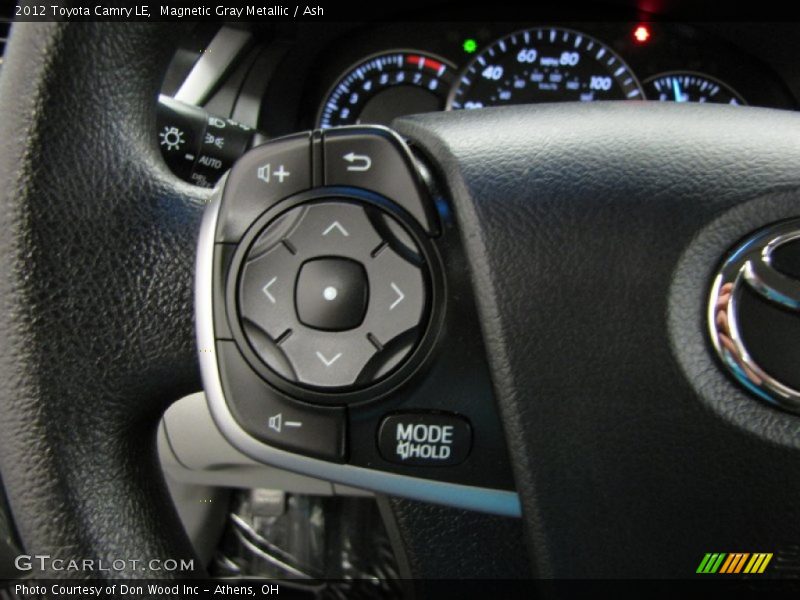 Magnetic Gray Metallic / Ash 2012 Toyota Camry LE