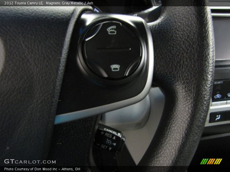 Magnetic Gray Metallic / Ash 2012 Toyota Camry LE