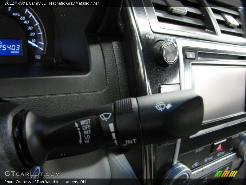 Magnetic Gray Metallic / Ash 2012 Toyota Camry LE