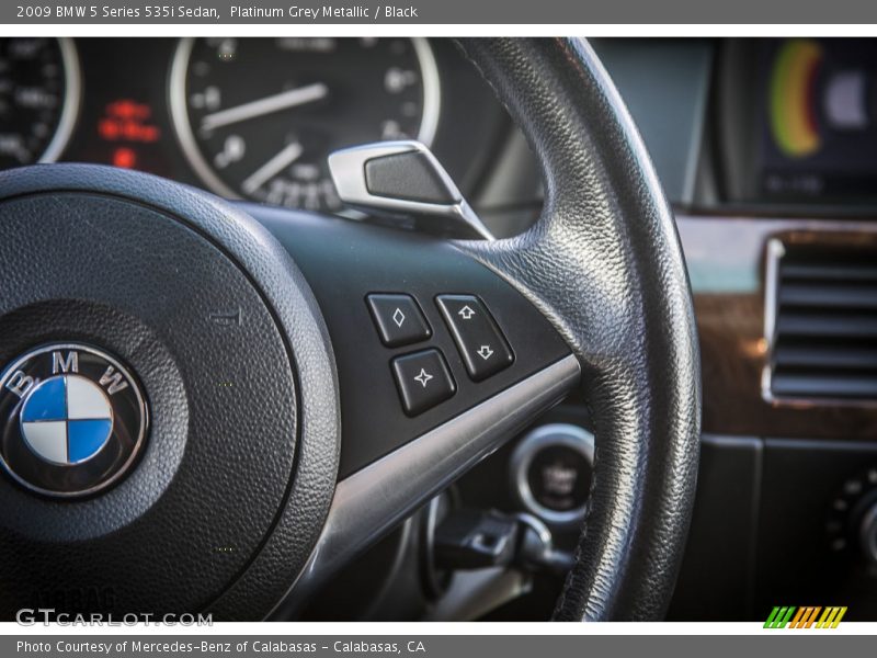 Controls of 2009 5 Series 535i Sedan