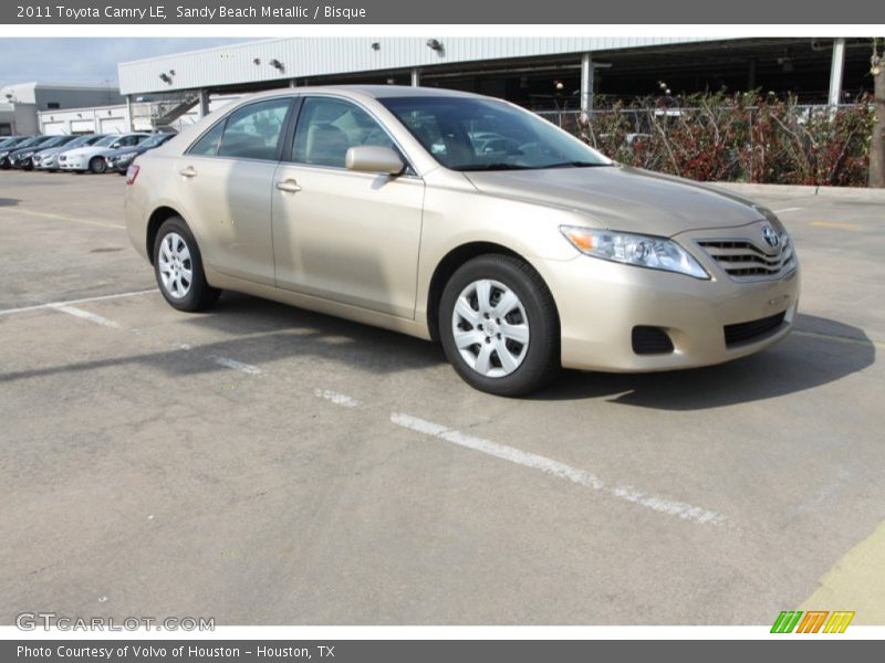Sandy Beach Metallic / Bisque 2011 Toyota Camry LE