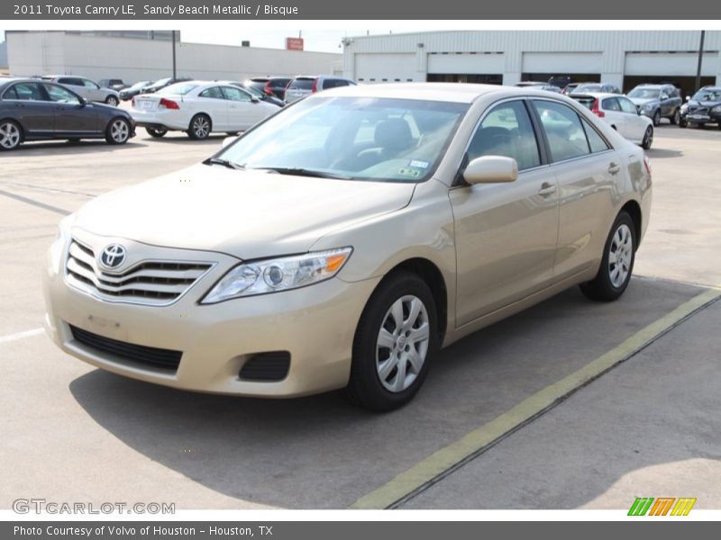 Sandy Beach Metallic / Bisque 2011 Toyota Camry LE