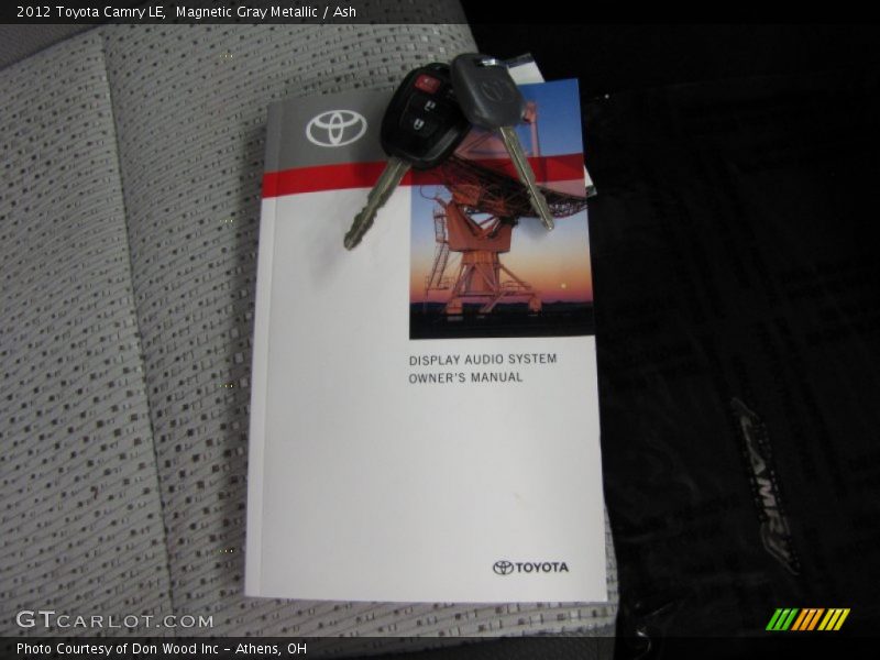 Magnetic Gray Metallic / Ash 2012 Toyota Camry LE