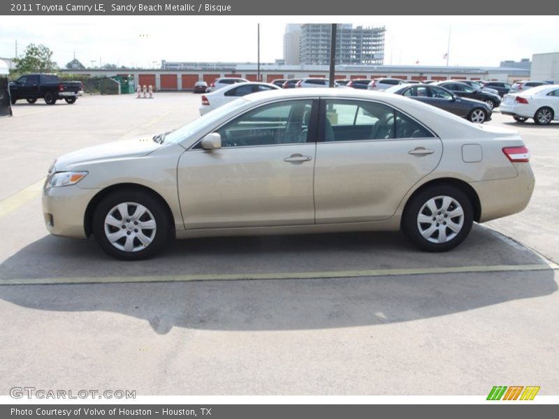 Sandy Beach Metallic / Bisque 2011 Toyota Camry LE