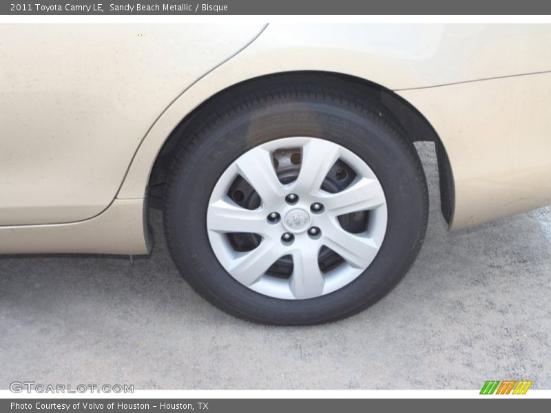 Sandy Beach Metallic / Bisque 2011 Toyota Camry LE