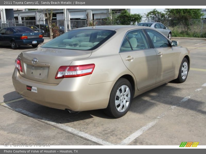 Sandy Beach Metallic / Bisque 2011 Toyota Camry LE