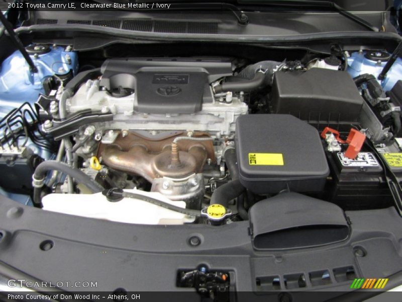 Clearwater Blue Metallic / Ivory 2012 Toyota Camry LE