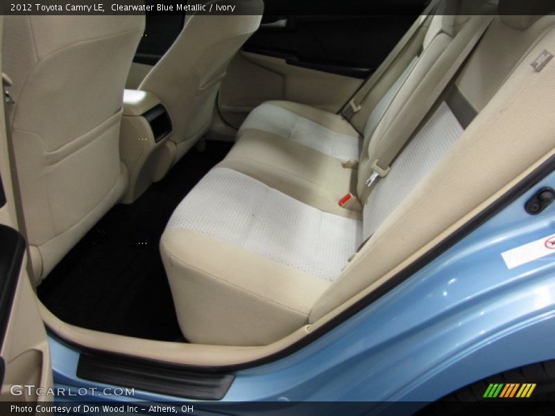 Clearwater Blue Metallic / Ivory 2012 Toyota Camry LE
