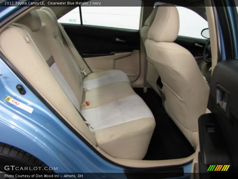 Clearwater Blue Metallic / Ivory 2012 Toyota Camry LE