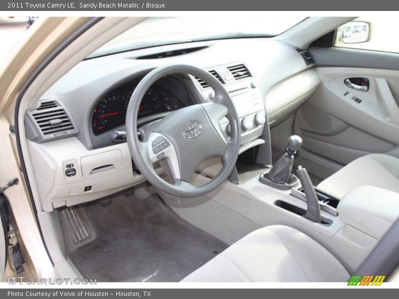 Sandy Beach Metallic / Bisque 2011 Toyota Camry LE