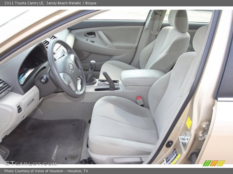 Sandy Beach Metallic / Bisque 2011 Toyota Camry LE