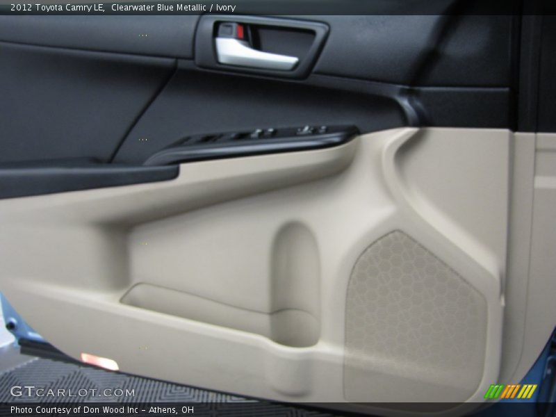 Clearwater Blue Metallic / Ivory 2012 Toyota Camry LE