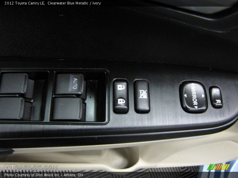 Clearwater Blue Metallic / Ivory 2012 Toyota Camry LE