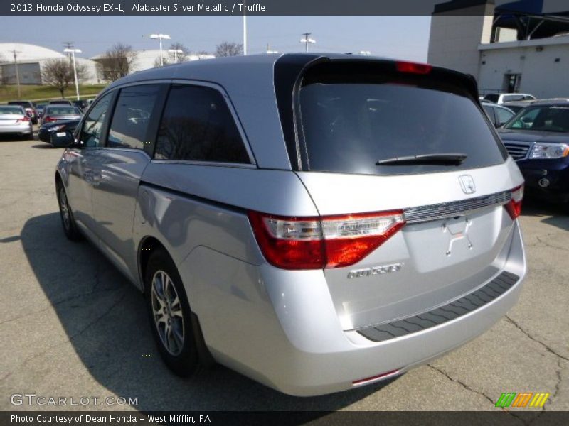 Alabaster Silver Metallic / Truffle 2013 Honda Odyssey EX-L