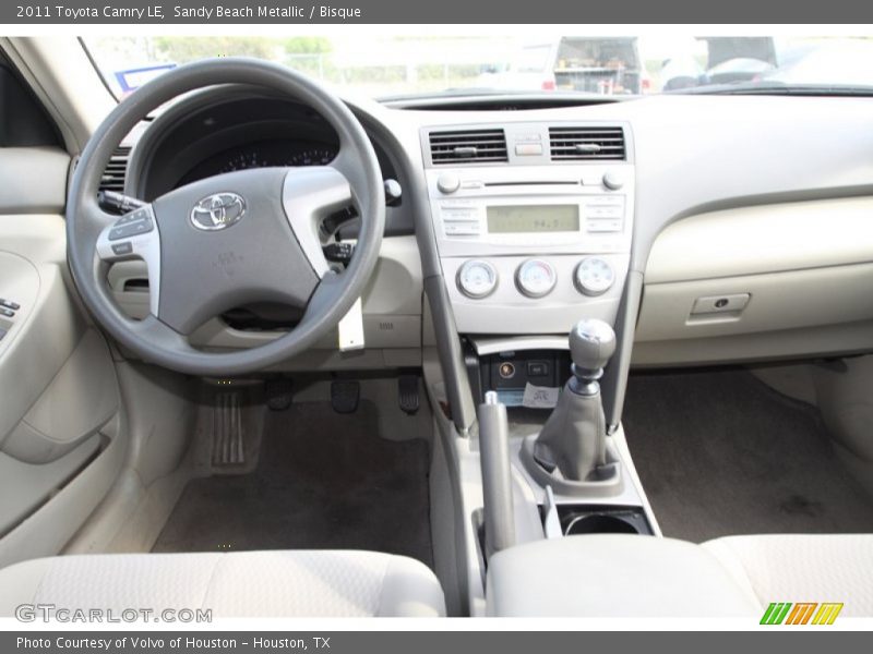Sandy Beach Metallic / Bisque 2011 Toyota Camry LE