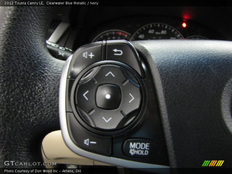 Clearwater Blue Metallic / Ivory 2012 Toyota Camry LE