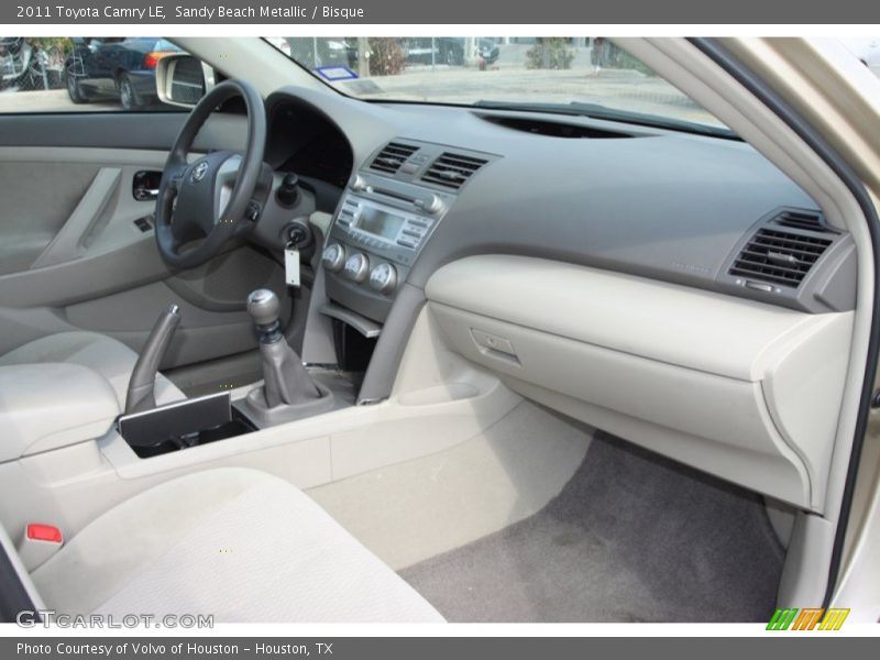 Sandy Beach Metallic / Bisque 2011 Toyota Camry LE
