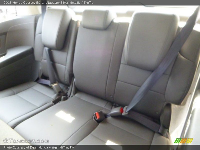 Alabaster Silver Metallic / Truffle 2013 Honda Odyssey EX-L