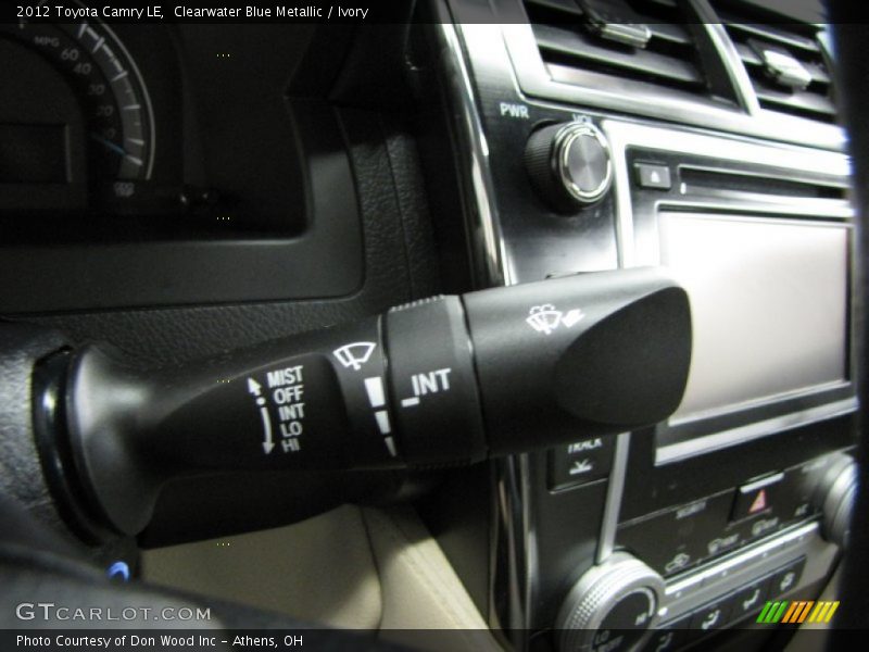 Clearwater Blue Metallic / Ivory 2012 Toyota Camry LE