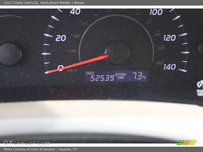 Sandy Beach Metallic / Bisque 2011 Toyota Camry LE