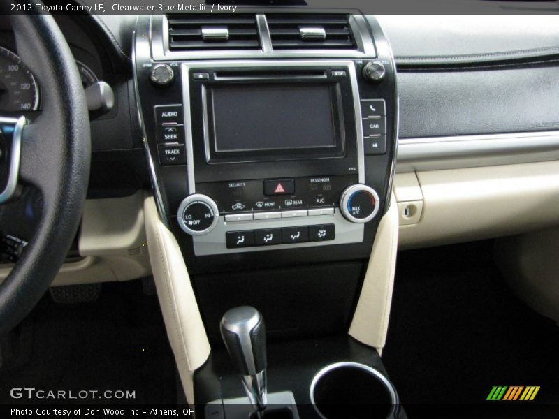 Clearwater Blue Metallic / Ivory 2012 Toyota Camry LE