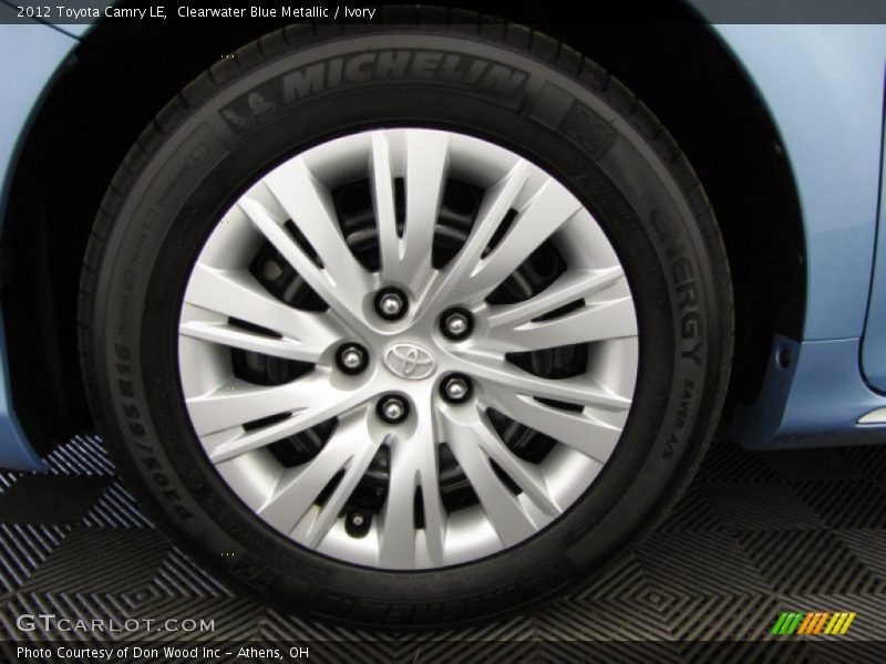 Clearwater Blue Metallic / Ivory 2012 Toyota Camry LE
