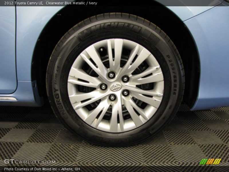 Clearwater Blue Metallic / Ivory 2012 Toyota Camry LE