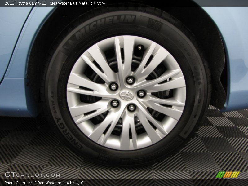 Clearwater Blue Metallic / Ivory 2012 Toyota Camry LE