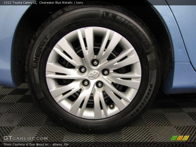 Clearwater Blue Metallic / Ivory 2012 Toyota Camry LE