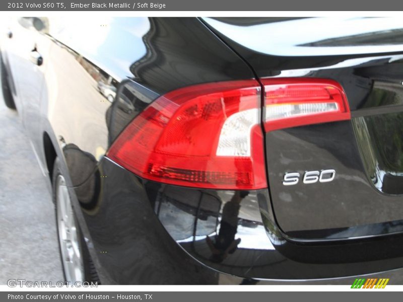 Ember Black Metallic / Soft Beige 2012 Volvo S60 T5