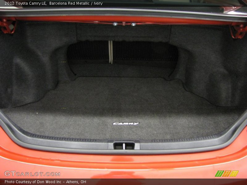Barcelona Red Metallic / Ivory 2012 Toyota Camry LE