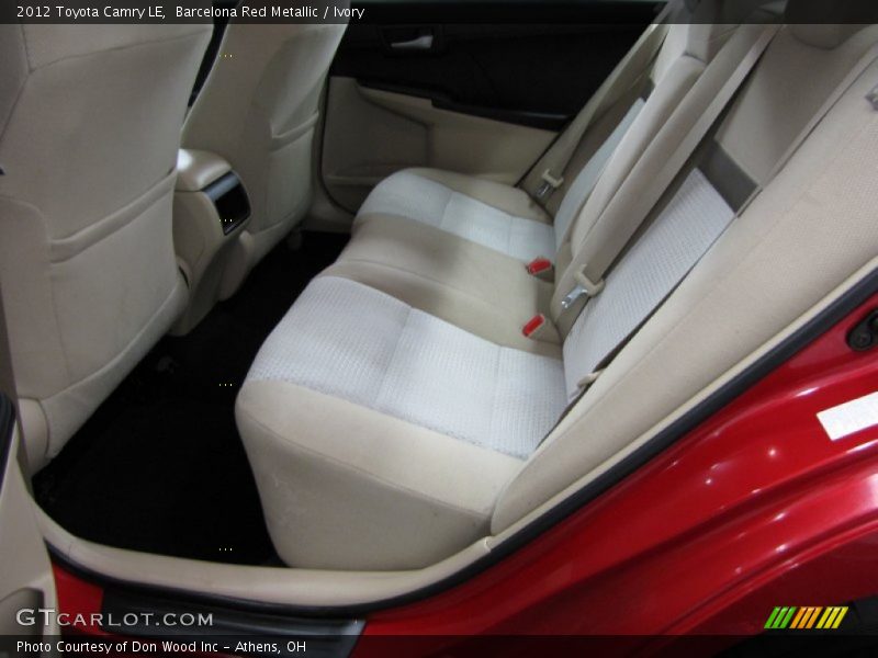 Barcelona Red Metallic / Ivory 2012 Toyota Camry LE