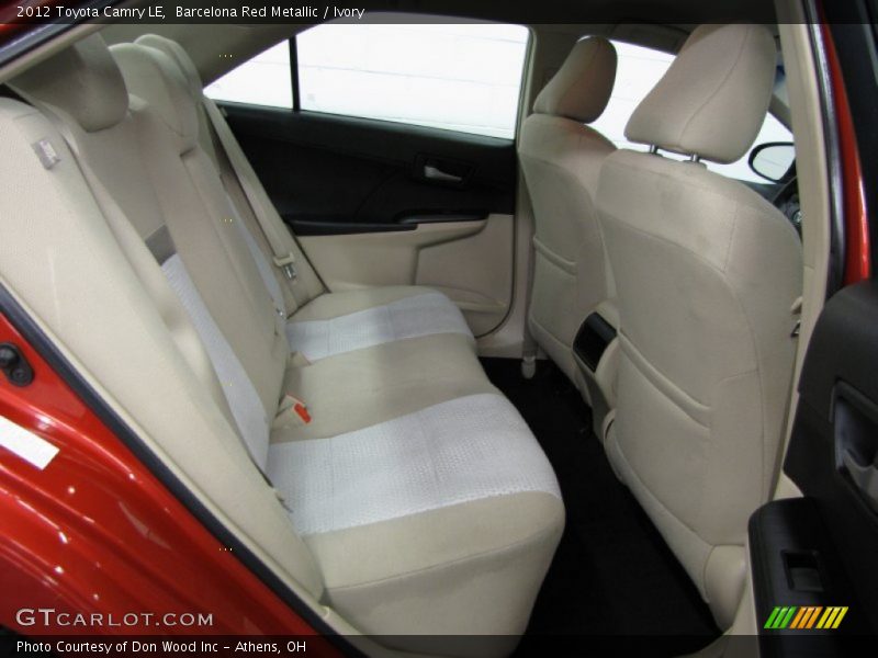 Barcelona Red Metallic / Ivory 2012 Toyota Camry LE