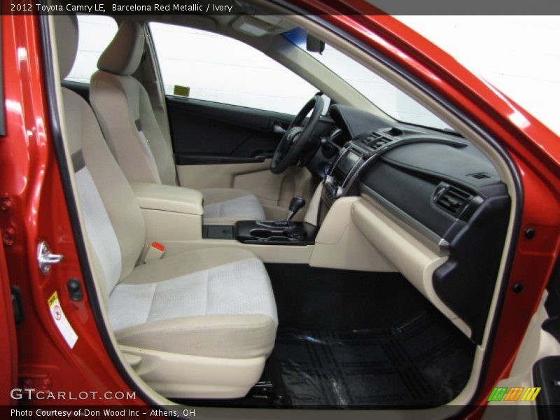 Barcelona Red Metallic / Ivory 2012 Toyota Camry LE