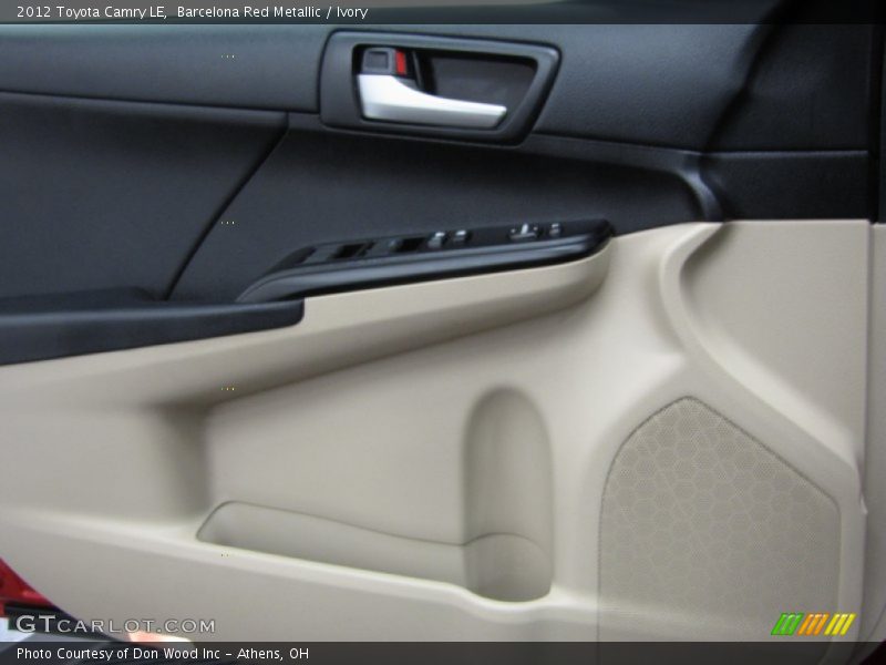 Barcelona Red Metallic / Ivory 2012 Toyota Camry LE