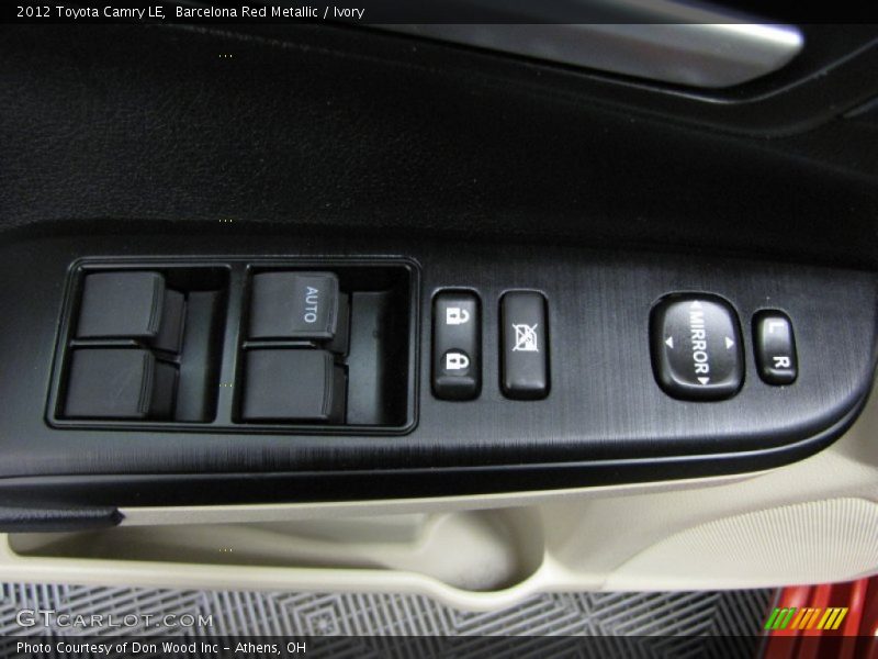 Barcelona Red Metallic / Ivory 2012 Toyota Camry LE