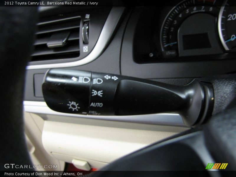 Barcelona Red Metallic / Ivory 2012 Toyota Camry LE