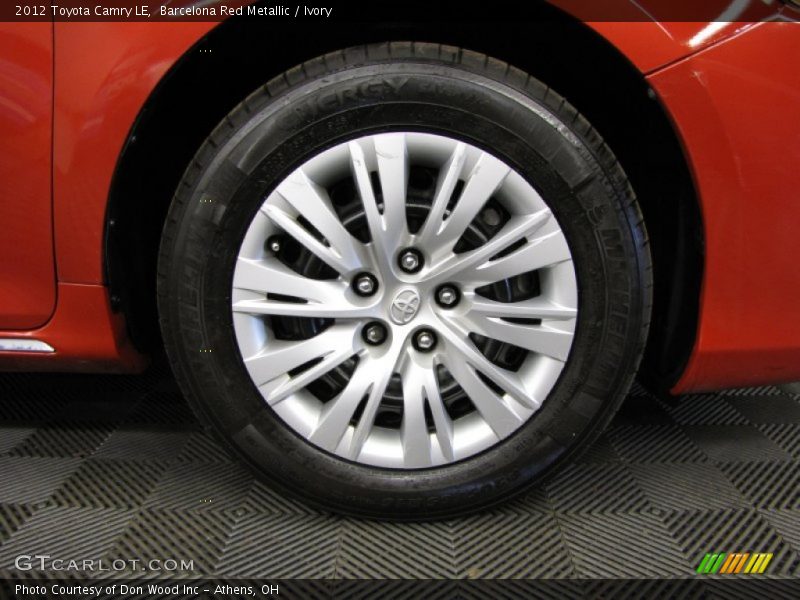 Barcelona Red Metallic / Ivory 2012 Toyota Camry LE