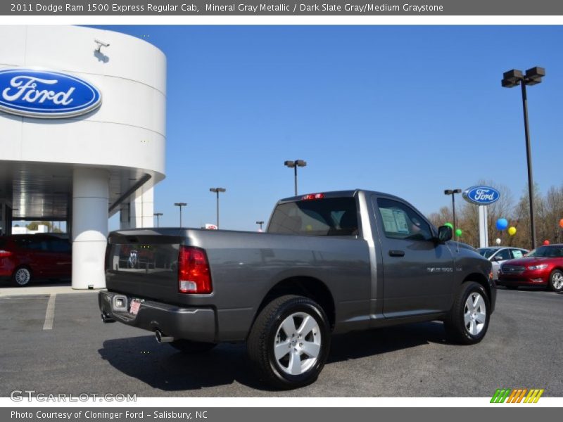 Mineral Gray Metallic / Dark Slate Gray/Medium Graystone 2011 Dodge Ram 1500 Express Regular Cab