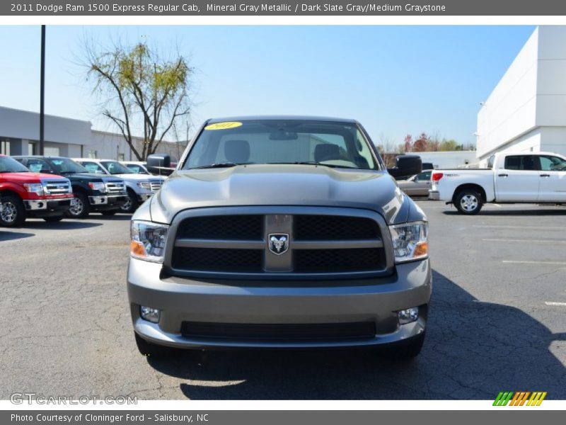 Mineral Gray Metallic / Dark Slate Gray/Medium Graystone 2011 Dodge Ram 1500 Express Regular Cab