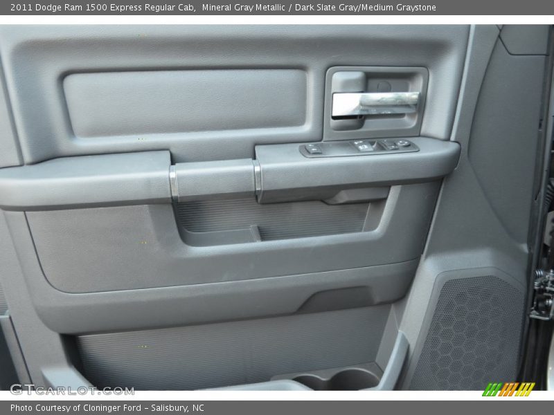 Mineral Gray Metallic / Dark Slate Gray/Medium Graystone 2011 Dodge Ram 1500 Express Regular Cab