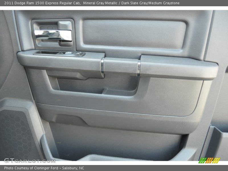 Mineral Gray Metallic / Dark Slate Gray/Medium Graystone 2011 Dodge Ram 1500 Express Regular Cab