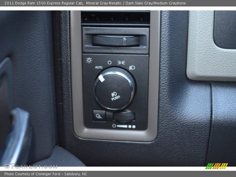 Mineral Gray Metallic / Dark Slate Gray/Medium Graystone 2011 Dodge Ram 1500 Express Regular Cab