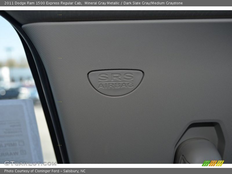 Mineral Gray Metallic / Dark Slate Gray/Medium Graystone 2011 Dodge Ram 1500 Express Regular Cab