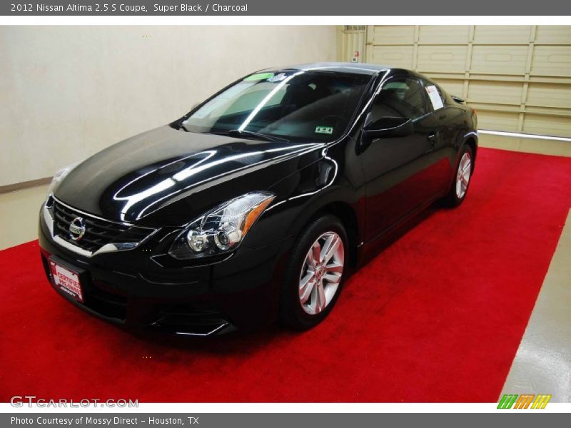 Super Black / Charcoal 2012 Nissan Altima 2.5 S Coupe