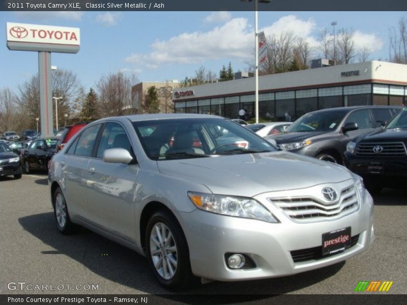 Classic Silver Metallic / Ash 2011 Toyota Camry XLE