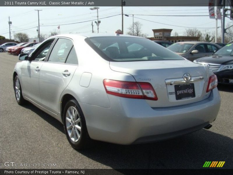 Classic Silver Metallic / Ash 2011 Toyota Camry XLE