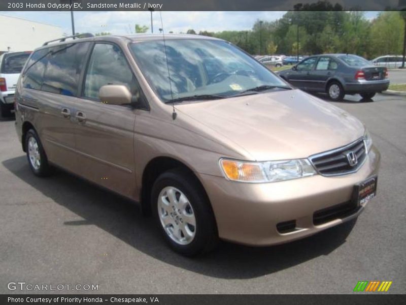 Sandstone Metallic / Ivory 2003 Honda Odyssey EX