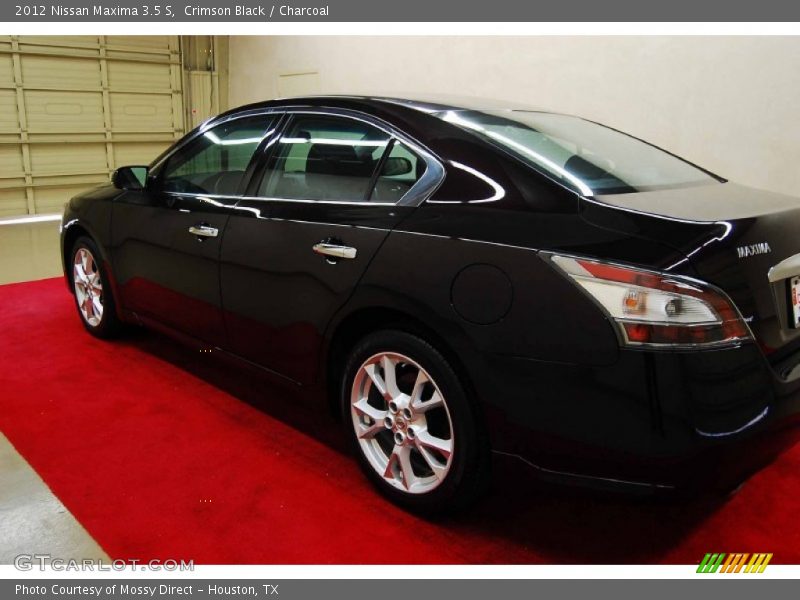 Crimson Black / Charcoal 2012 Nissan Maxima 3.5 S