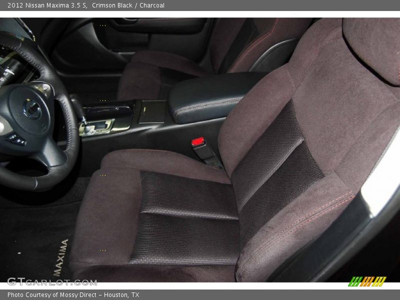 Crimson Black / Charcoal 2012 Nissan Maxima 3.5 S